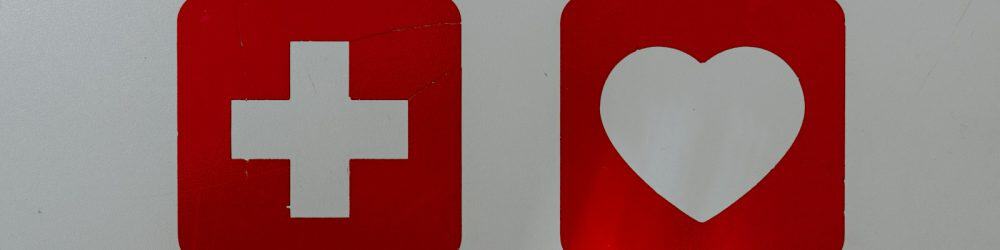 red and white x logo